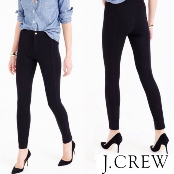 J.CREW Pixie Pant Equestrian Vibes Front Seams 8S